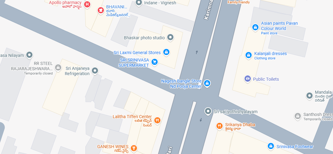 Gym Location Map